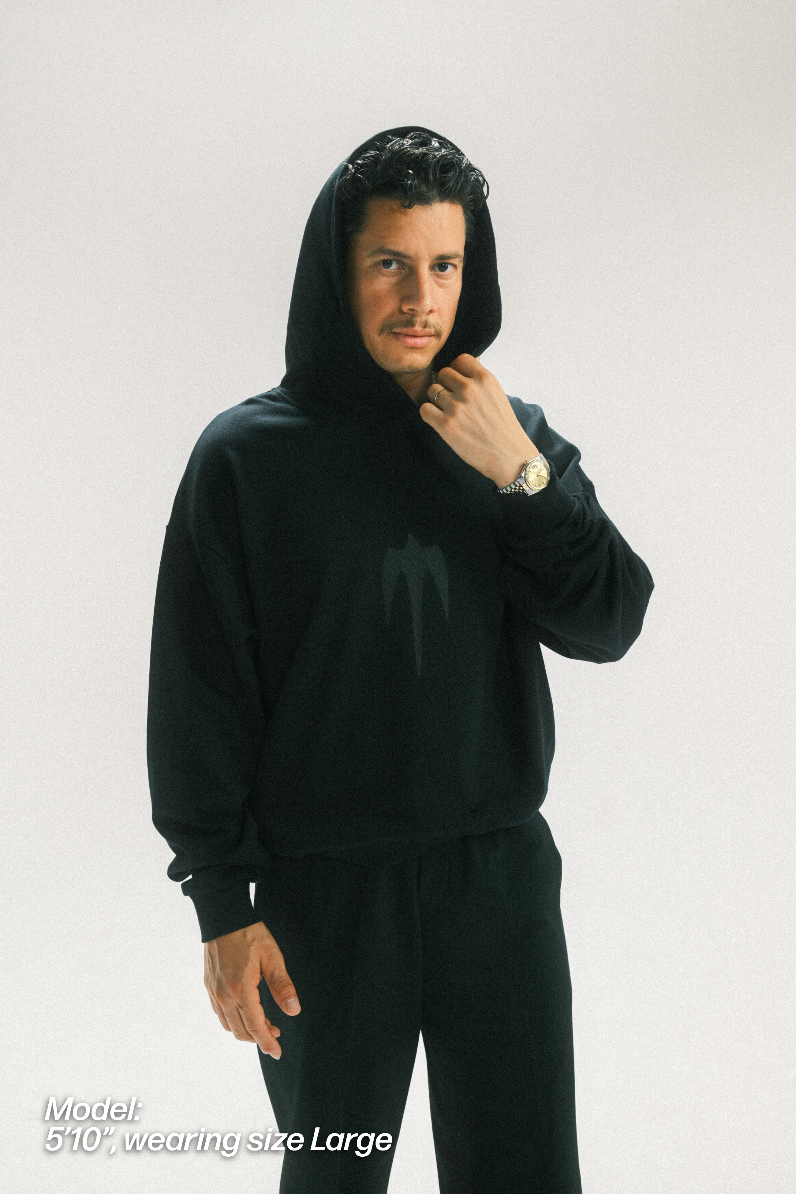 BLACK HOODIE