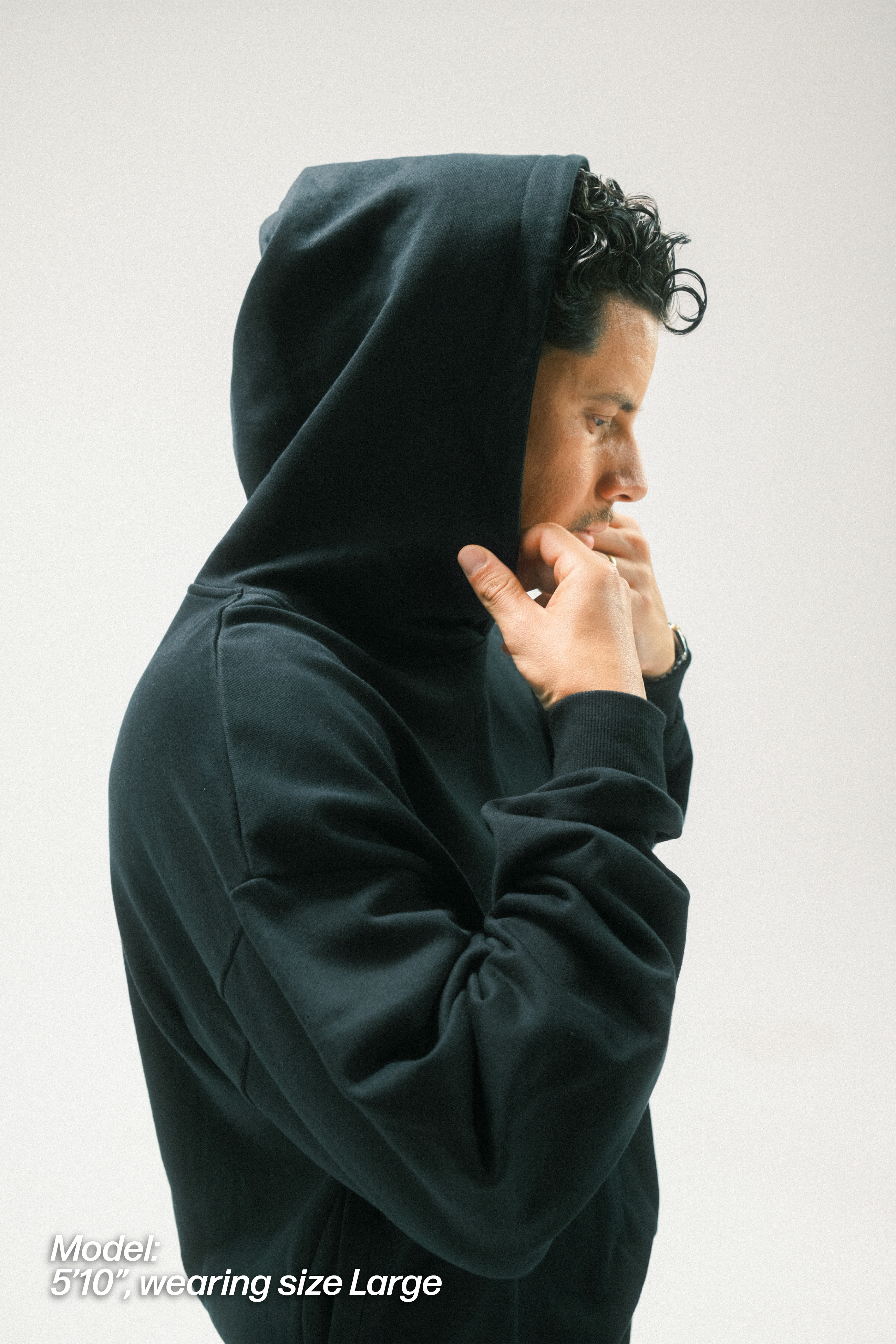BLACK HOODIE
