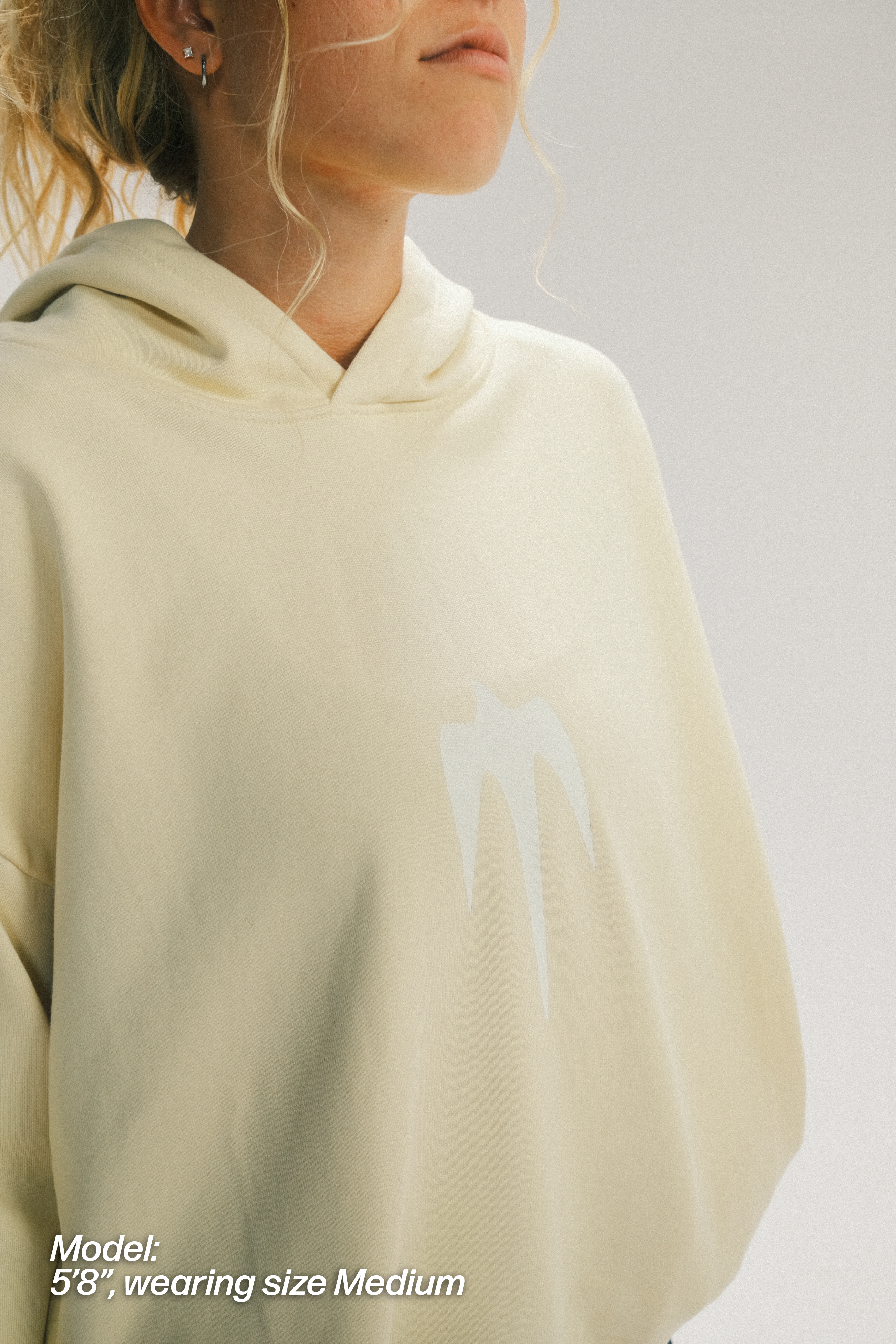 CREAM HOODIE